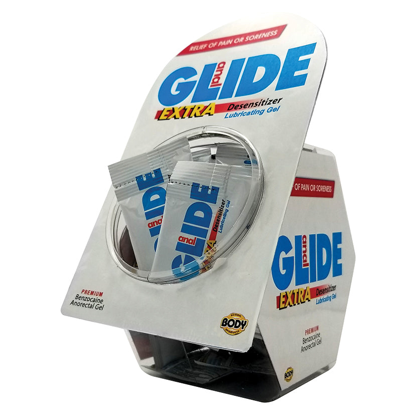 Anal Extra Glide Sample Packet Box of 50