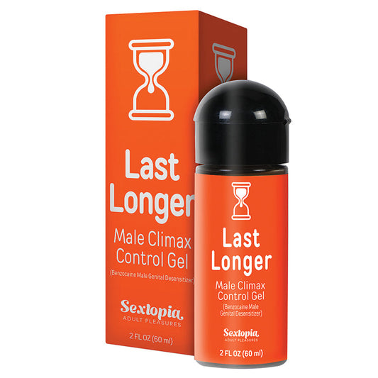 Sextopia Last Longer Male Climax Control Gel 2oz