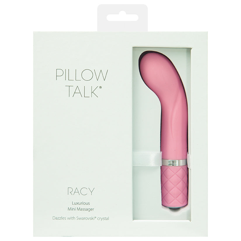 Pillow Talk Racy Mini Massager-Pink 5