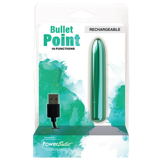 PowerBullet Bullet Point 10 Function Rechargeable-Teal 4