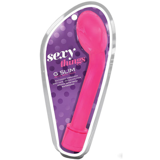 Sexy Things G Slim Petite Satin Touch-Pink 6.5