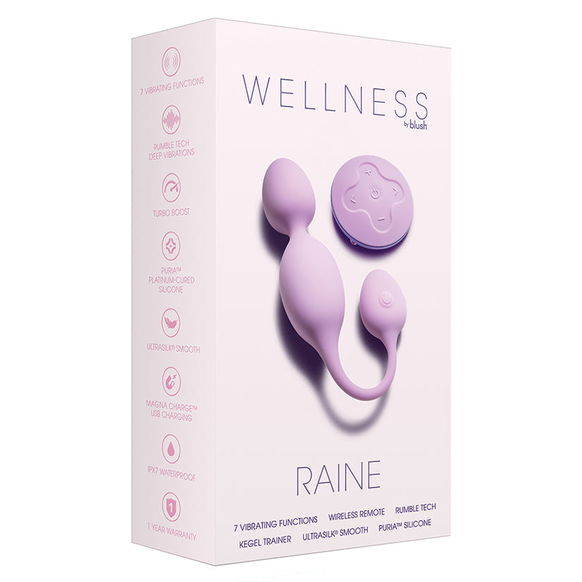 Wellness Raine Vibrating Kegel Ball-Lilac