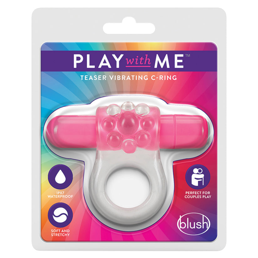 Play with Me Teaser Vibrating C-Ring €“Pink