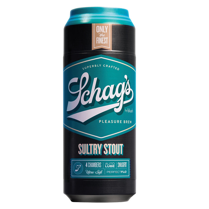 Schag's Beer Can Stroker Sultry Stout-Frosted