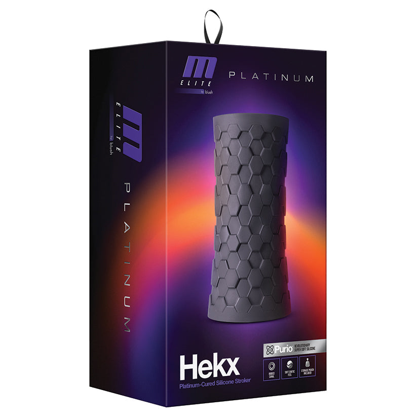 M Elite Platinum Hekx-Black