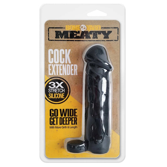 Boneyard Meaty Cock Extender-Black