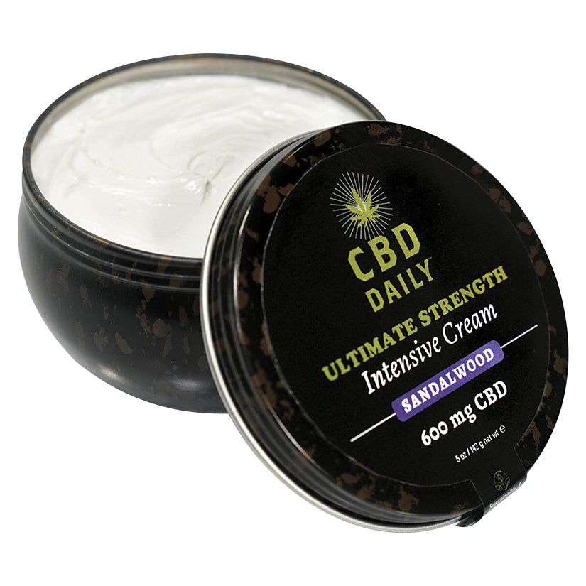 CBD Daily Ultimate Strength Intensive Cream-Sandalwood 5oz