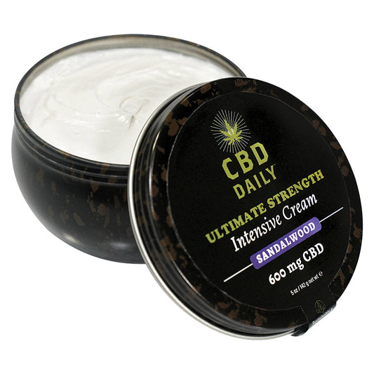 CBD Daily Ultimate Strength Intensive Cream-Sandalwood 5oz