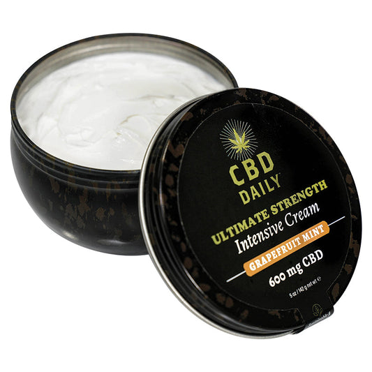 CBD Daily Ultimate Strength Intensive Cream-Grapefruit Mint 5oz