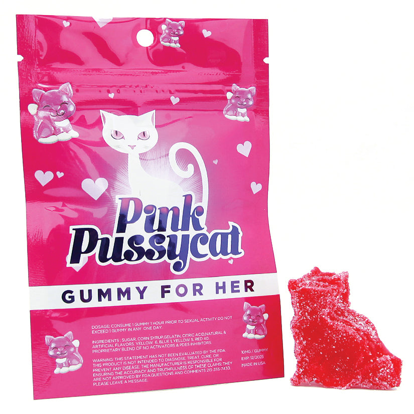 Pink Pussycat Gummy Single Pack