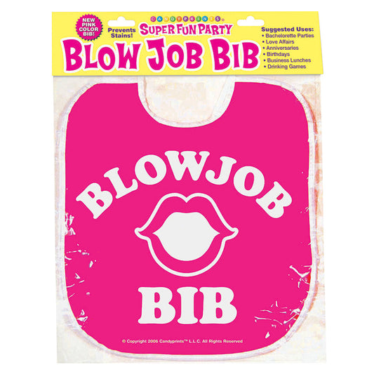 Blow Job Bib-Pink