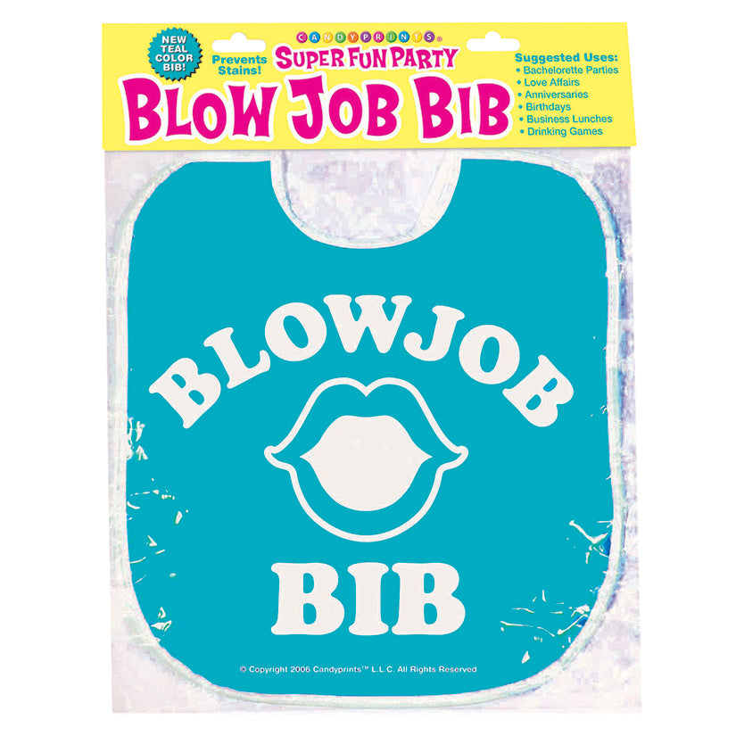 Blow Job Bib-Teal