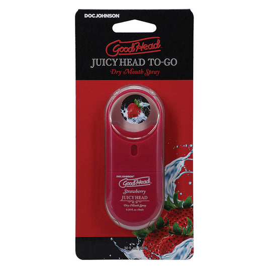 GoodHead Juicy Head Dry Mouth Spray To Go-Strawberry 0.30oz