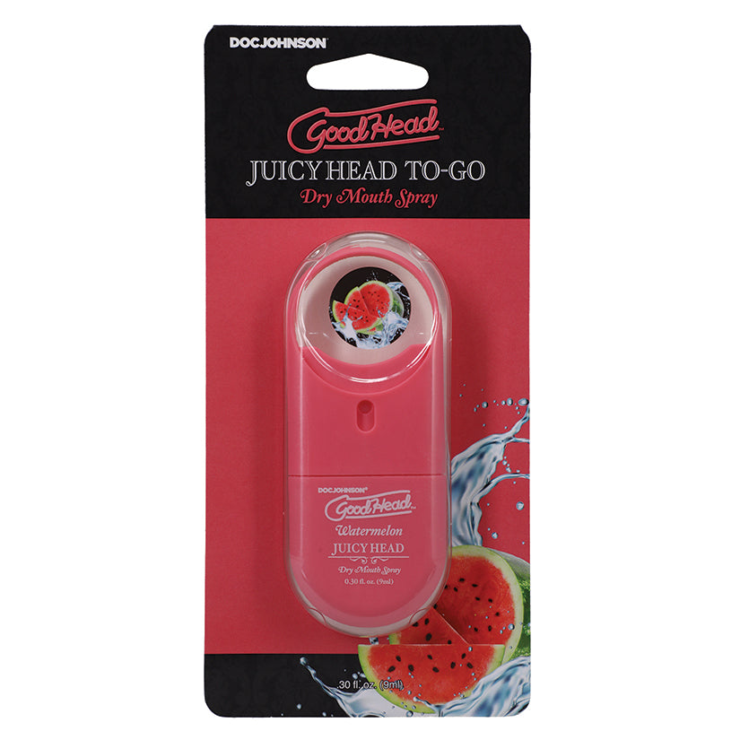 GoodHead Juicy Head Dry Mouth Spray To Go-Watermelon 0.30oz