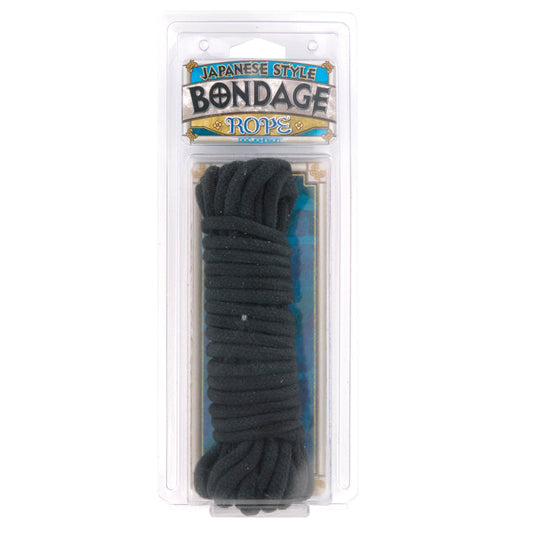 Japanese Style Bondage Rope-Black