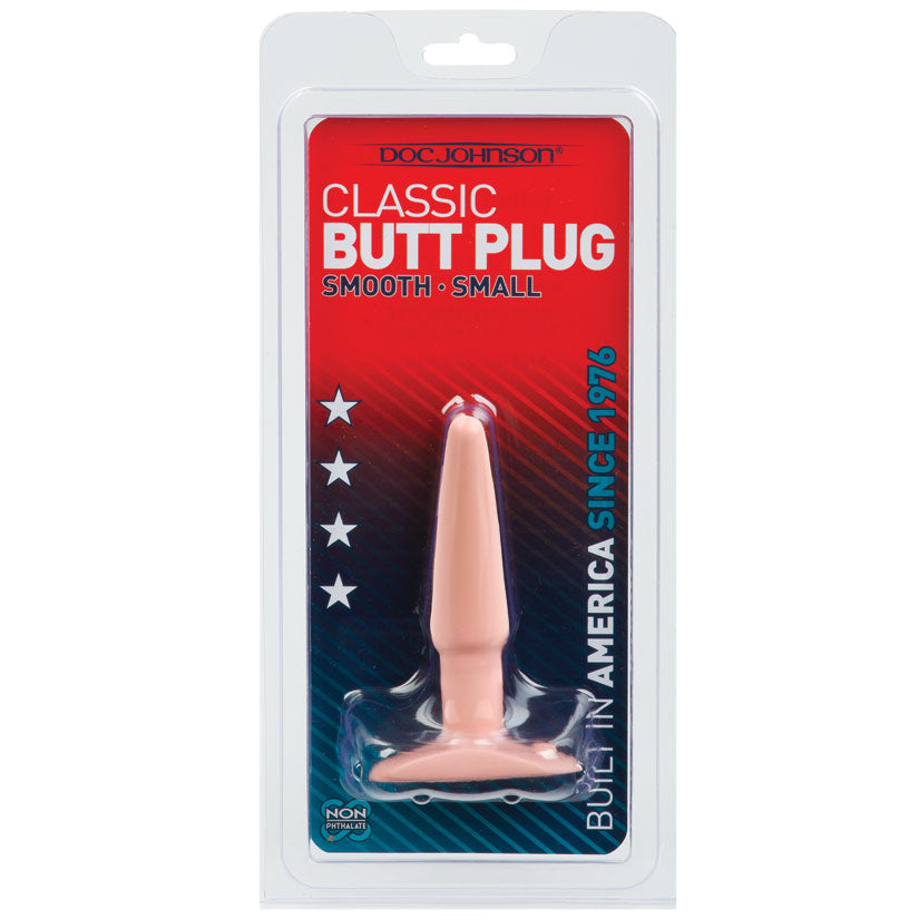 Classic Butt Plug Small-White