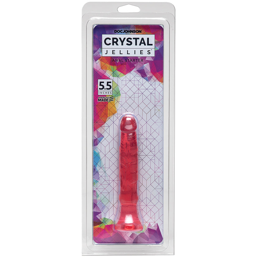 Crystal Jellies Anal Starter-Pink 5.5