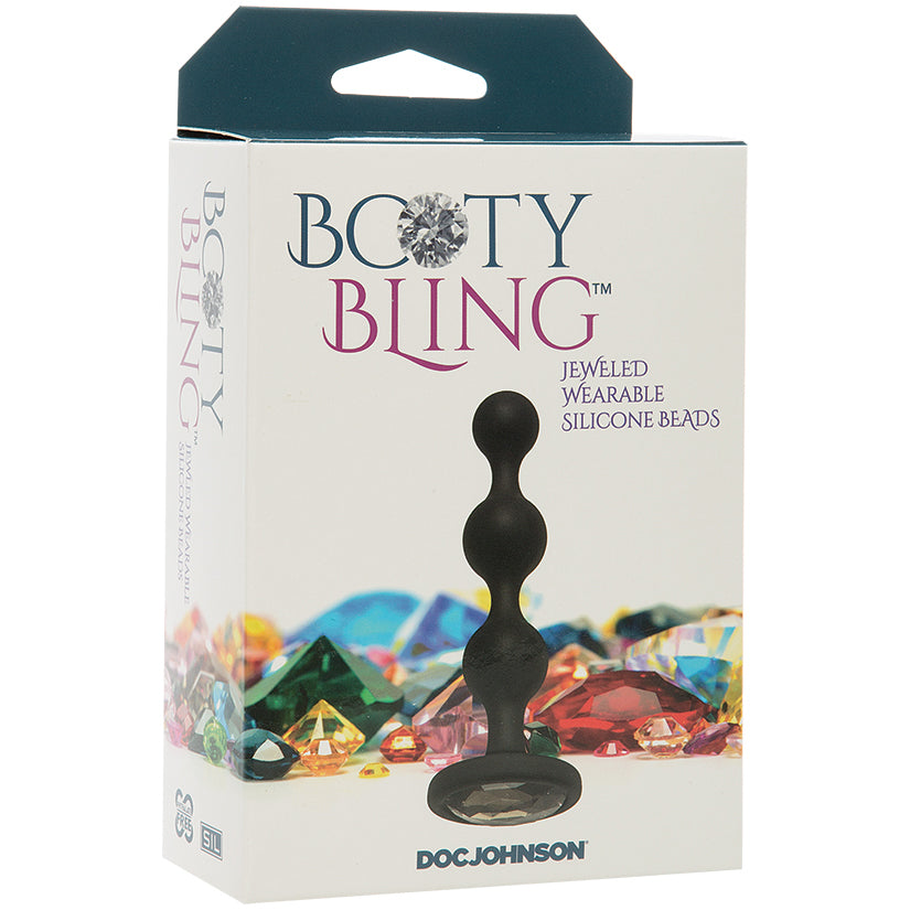 Booty Bling Wearable Silicone Beads-Silver