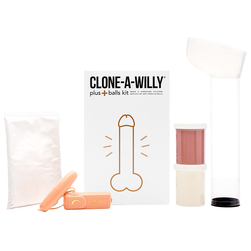 Clone-A-Willy Plus+ Balls Kit-Medium Skin Tone