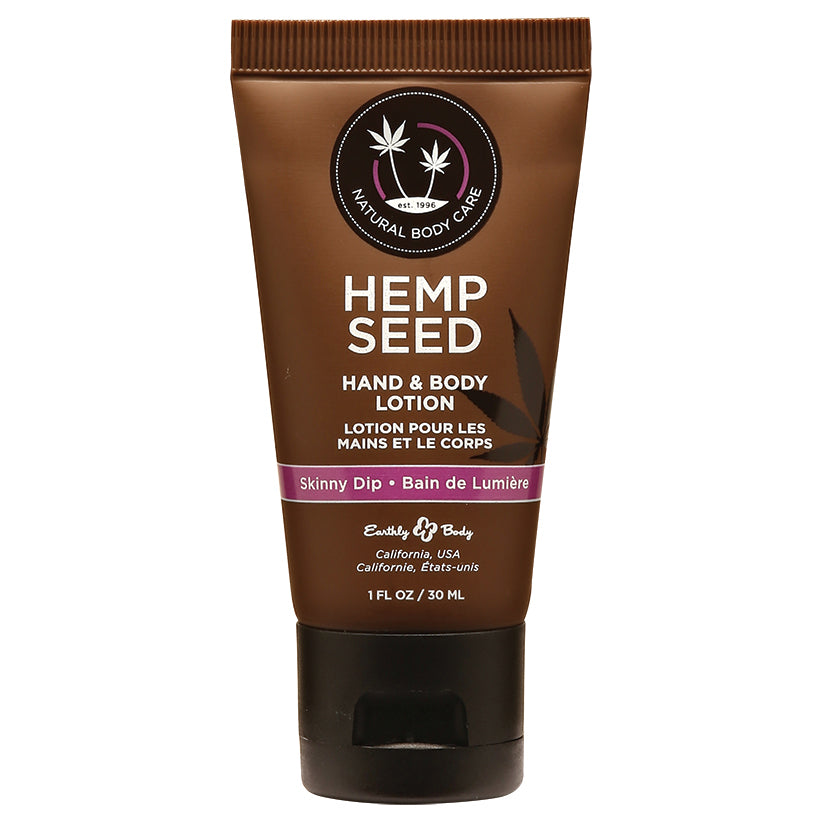 Earthly Body Hemp Seed Lotion-Skinny Dip 1oz