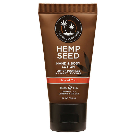 Earthly Body Hemp Seed Lotion-Isle of You 1oz