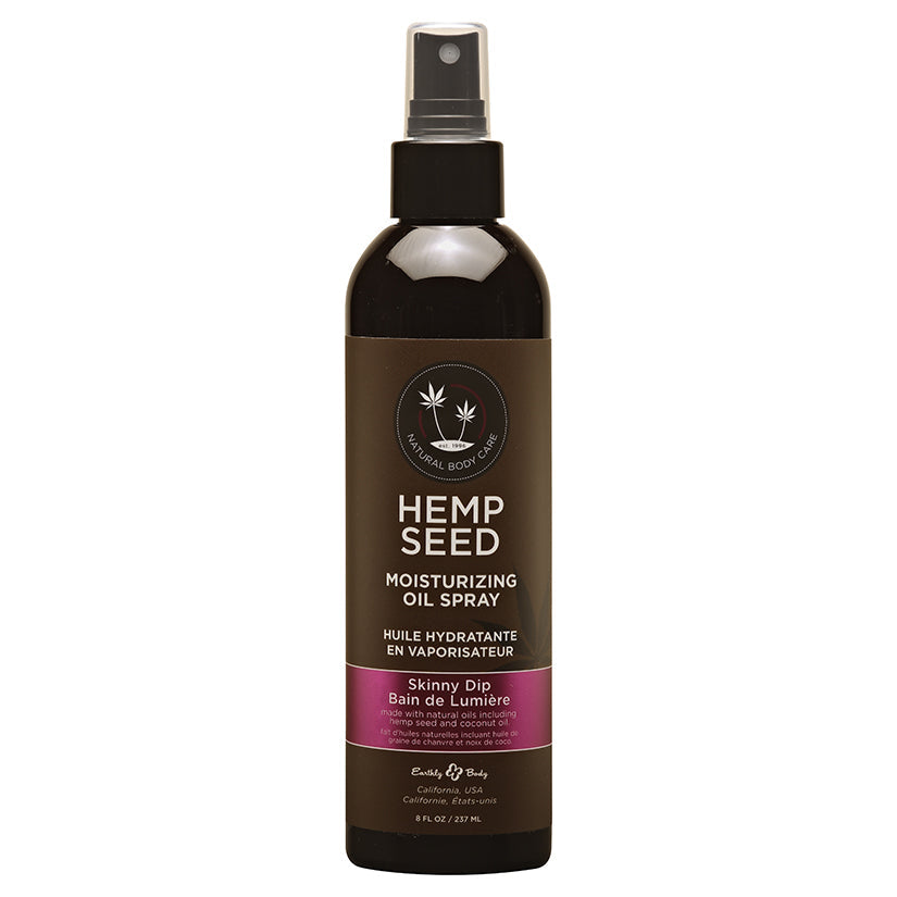 Earthly Body Hemp Seed Moisturizing Oil Spray-Skinny Dip 8oz