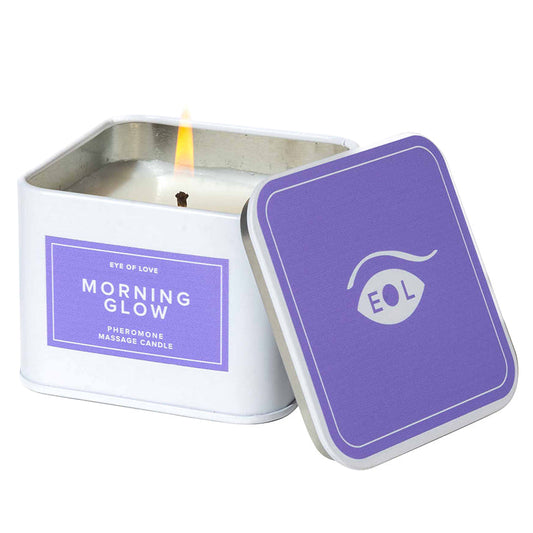 Eye of Love Pheromone Massage Candle-Morning Glow 6oz