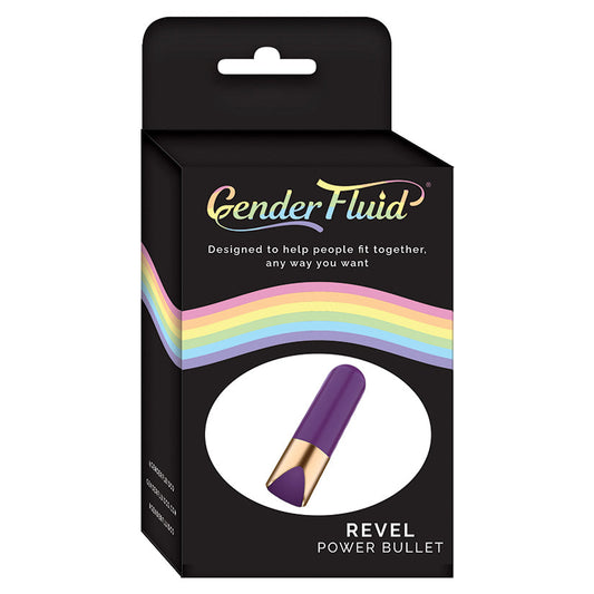 Gender Fluid Revel Power Bullet-Purple