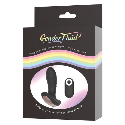 Gender Fluid Buzz Vibe-Black