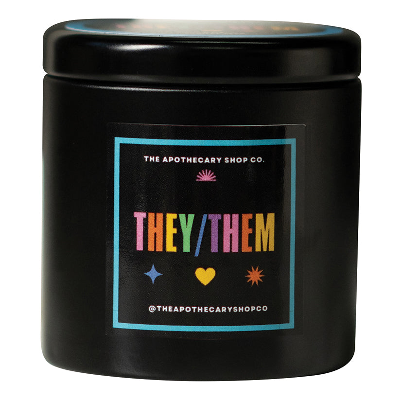 Gender Fluid Candle-They/Them