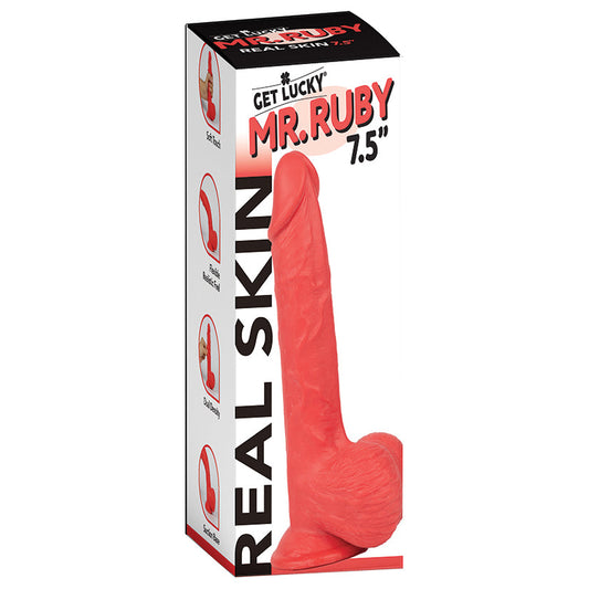 Get Lucky Mr. Dildo-Ruby 7.5