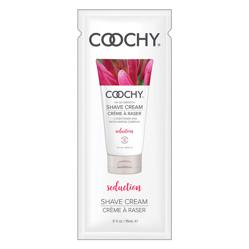 Coochy Shave Cream-Seduction 15ml Foil