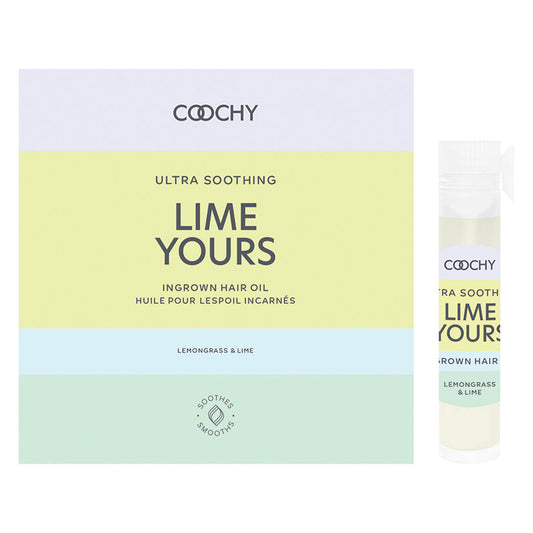 Coochy Ultra Lime Yours Soothing Ingrown Hair Oil-Lemongrass Lime 2ml