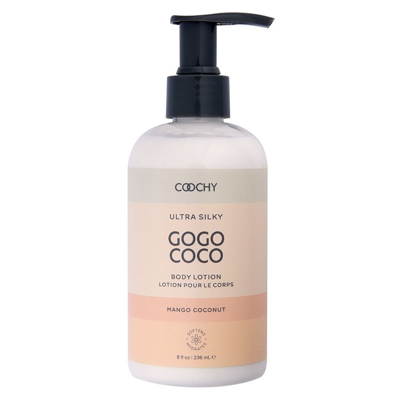 Coochy Ultra Gogo Coco Silky Body Lotion-Mango Coconut 8oz