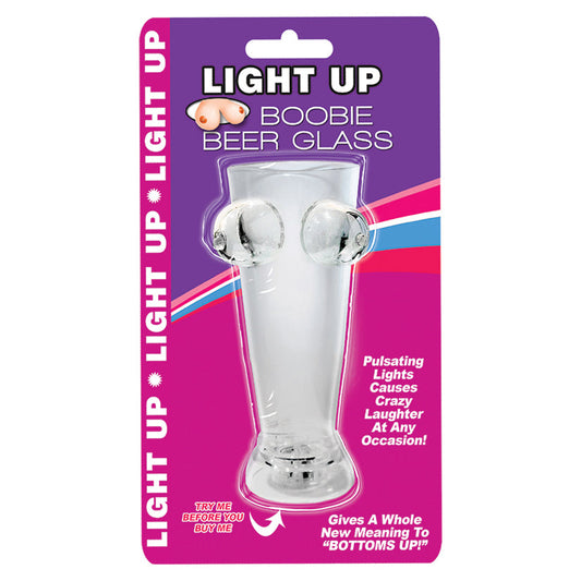 Light Up Boobie Beer Glass