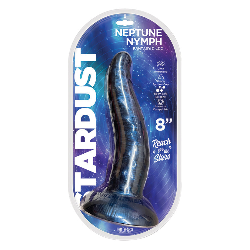 Stardust Neptune Nymph Silicone Dildo-Purple 8