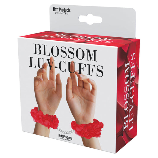 Blossom Luv Cuffs Flower-Red