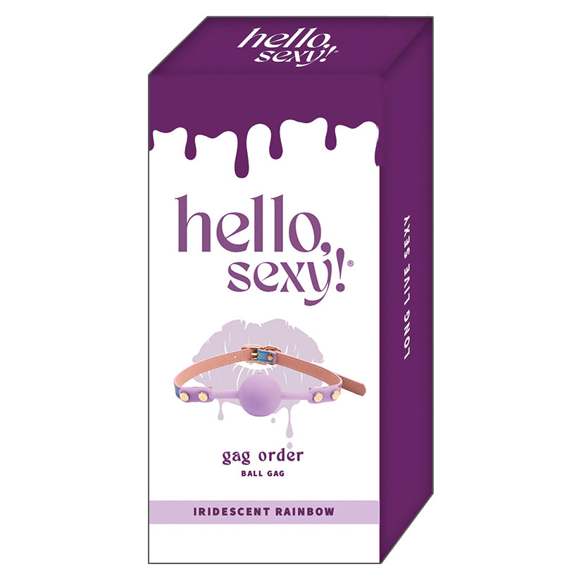 Hello Sexy Gag Order-Purple