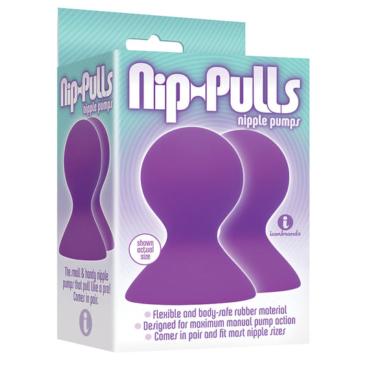 The 9's Nip-Pulls Nipple Pumps-Purple