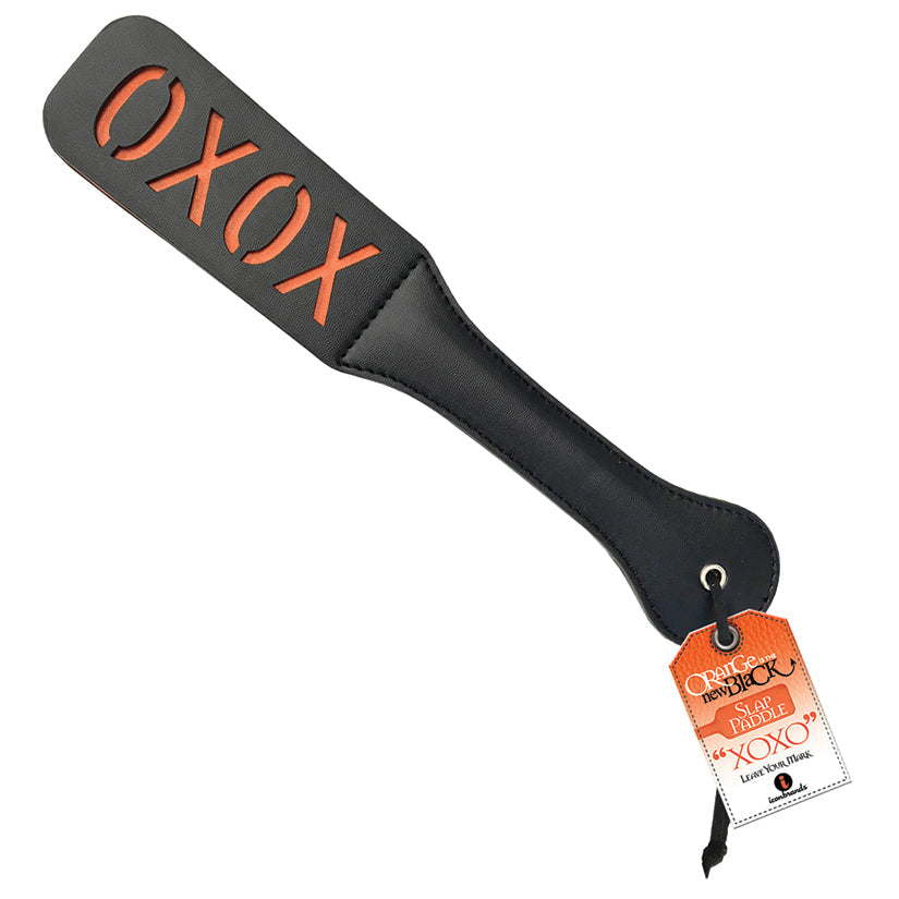 The 9's Orange Is The New Black Slap Paddle XOXO