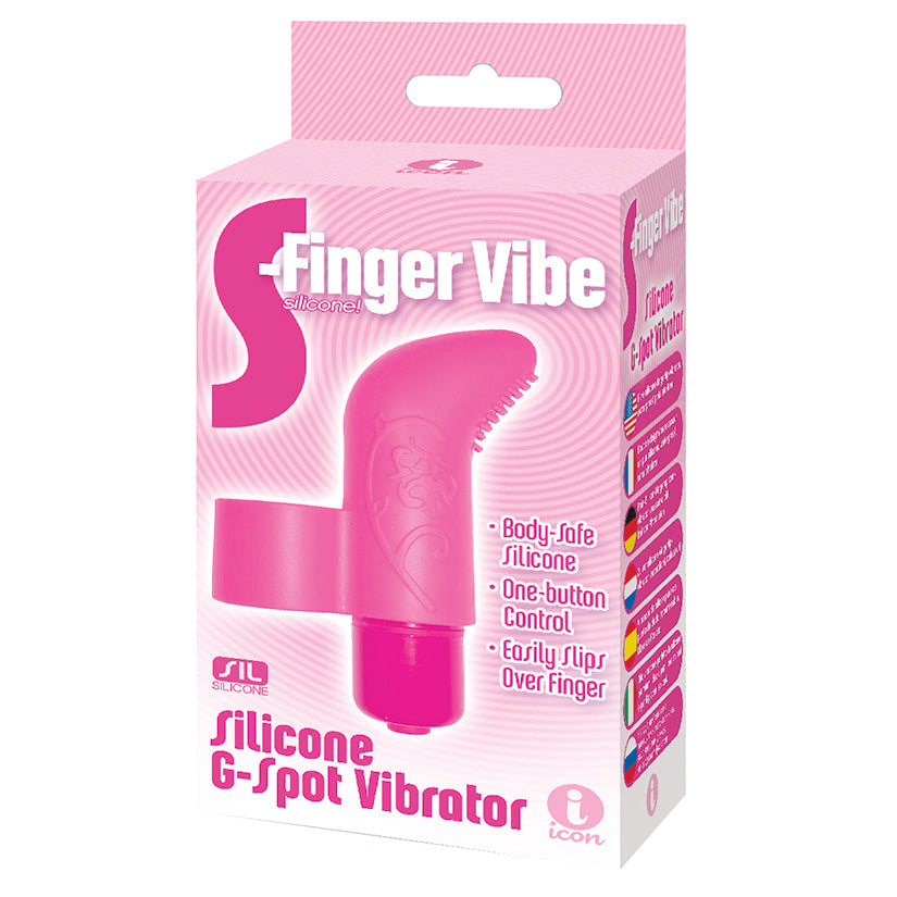 The 9's S-Finger Vibe-Pink