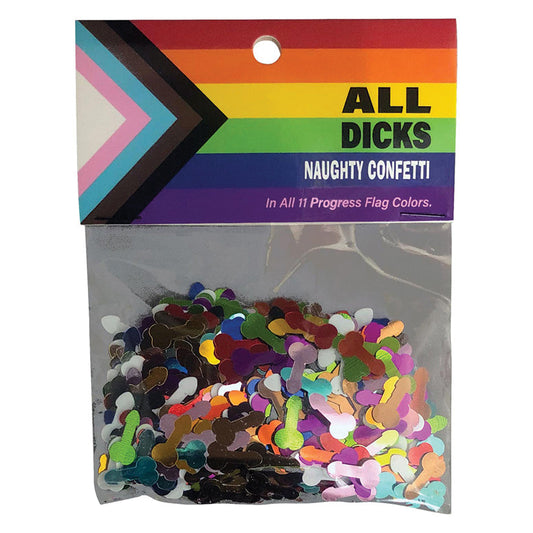 All Dicks Naughty Confetti