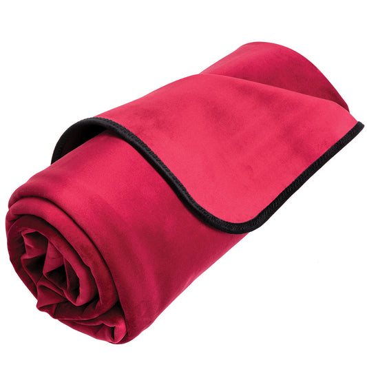 Liberator Fascinator Travel Throw Velvish-
Merlot