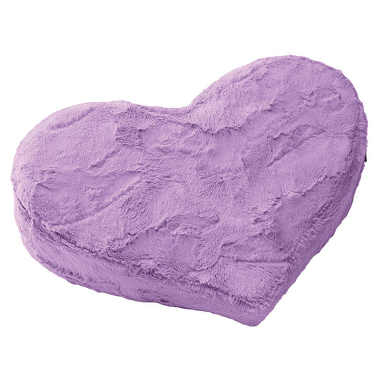 Liberator Heart Wedge Fur-Purple