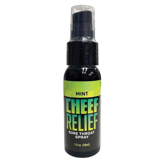 Cheef Relief Throat Spray-Mint 1oz