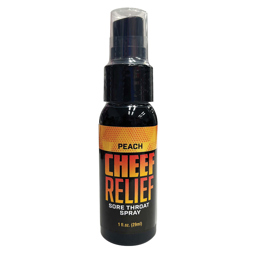 Cheef Relief Throat Spray-Peach 1oz