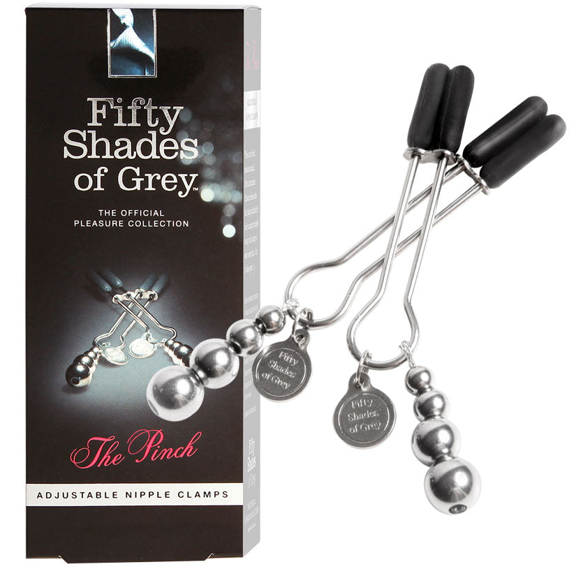 Fifty Shades of Grey The  Pinch  Adjustable  Nipple  Clamps