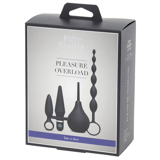 Fifty Shades of Grey Pleasure Overload Starter Anal Kit (4 piece kit)