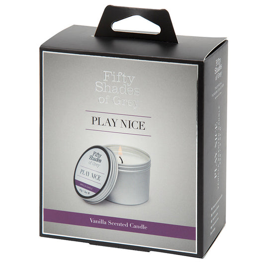 Fifty Shades of Grey Play Nice Vanilla Candle 90g