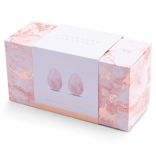 Le Wand Crystal Yoni Eggs-Rose Quartz